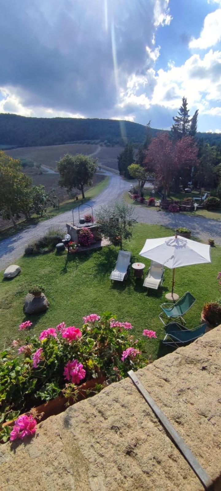Agriturismo Il Pozzo Castiglione dʼOrcia Dış mekan fotoğraf