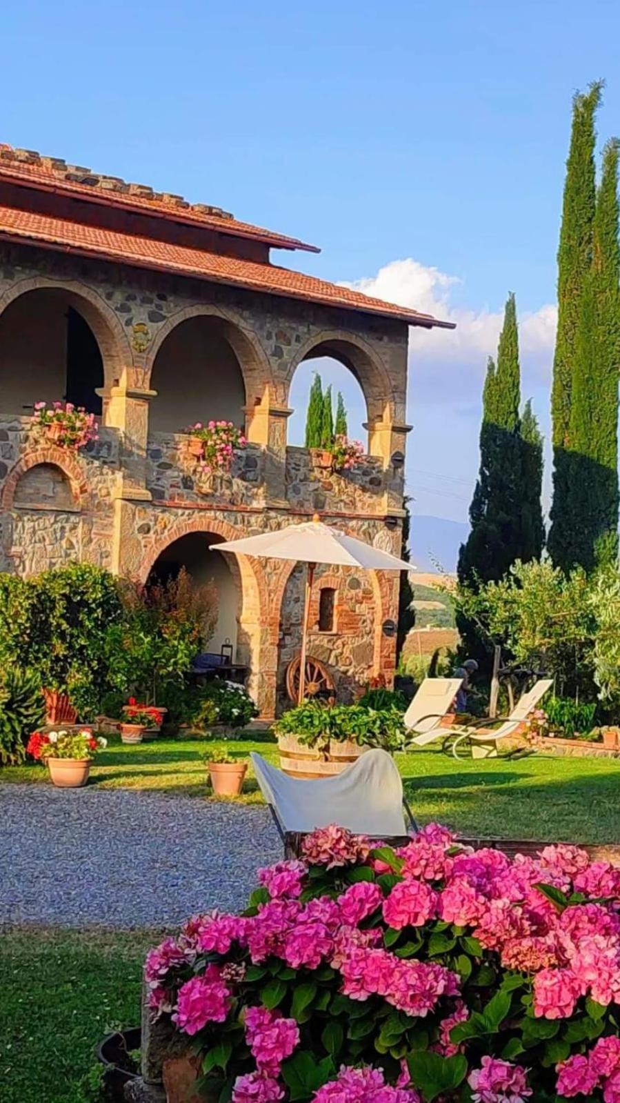 Agriturismo Il Pozzo Castiglione dʼOrcia Dış mekan fotoğraf